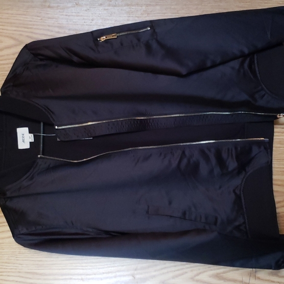 Ardene Satin Bomber Jacket - Picture 4 of 5